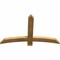 Ekena Millwork Bellingham Rough Sawn Timber Gable Bracket, Western Red Cedar, 48"W x 30"H x 2"D x 4"F, 15/12 Pitch GBW048X30X0204BEL00RWR - alternate 3